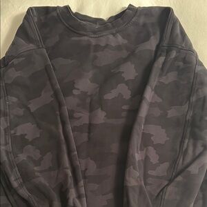 Lululemon Camo Perfectly Oversized Crew sweatshirt
